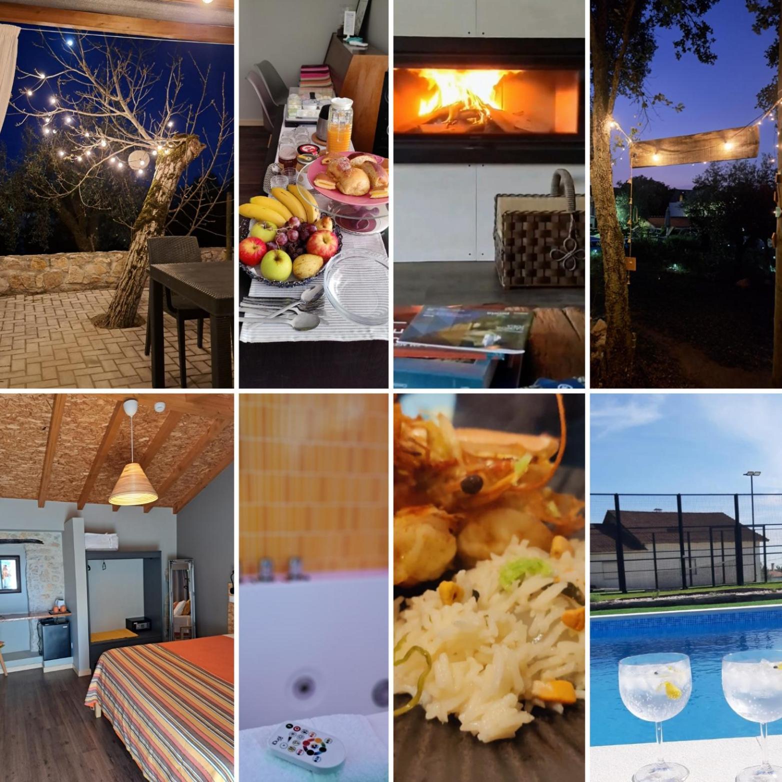 Farm stay Poco E Meio - Padel & Pool Santiago da Guarda